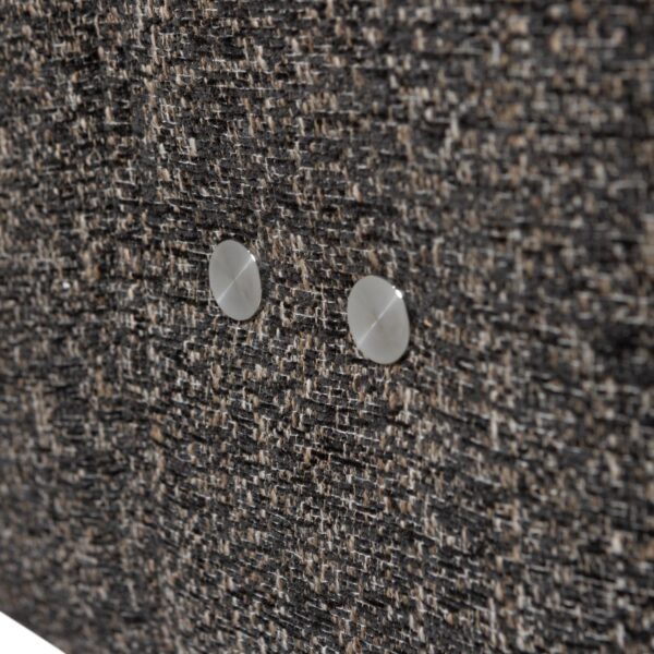 HEIN RECLINER ELECTRIC WOVEN RIB FABRIC LIGHT BROWN/ MELANGE ANTHRACITE/BRAUN - Image 3