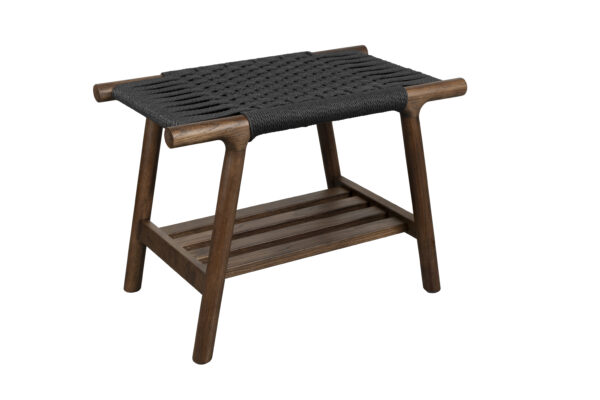 Stool Kintaro Natural/Walnut