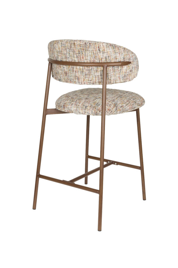 Counter Stool Claes Multicolour/Terra/White - Image 10