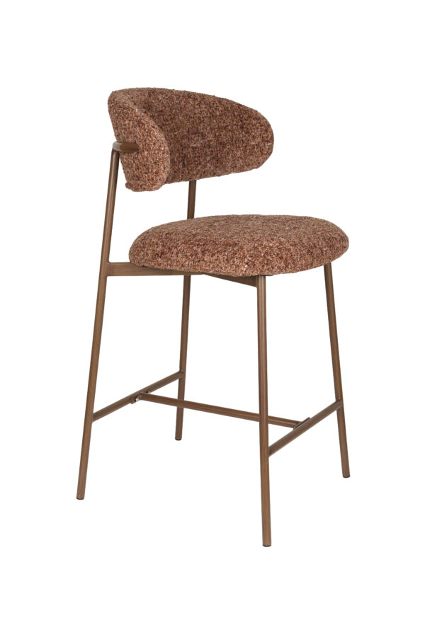 Counter Stool Claes Multicolour/Terra/White - Image 4