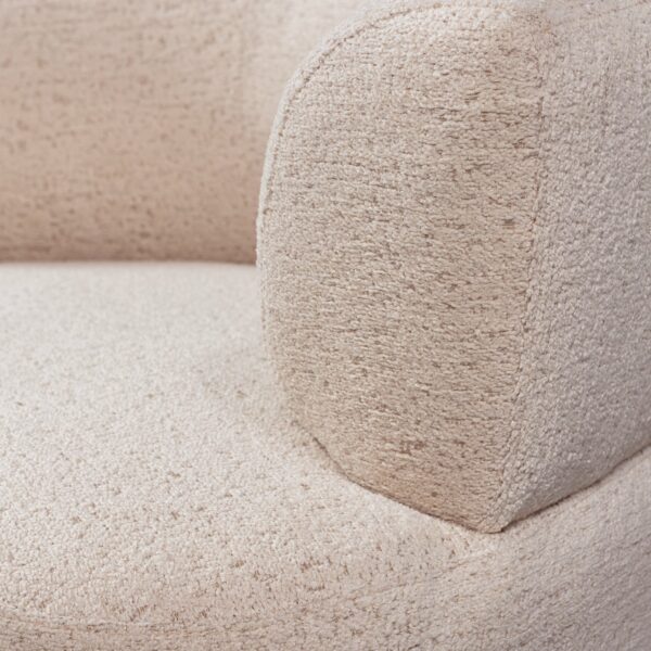 BORIS ARMCHAIR BOUCLÉ WARM SAND - Image 6