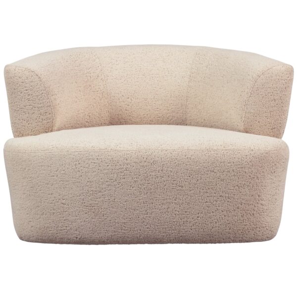 BORIS ARMCHAIR BOUCLÉ WARM SAND - Image 4