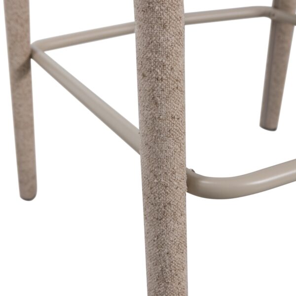 Noble bar stool Sand/ Taupe - Image 4