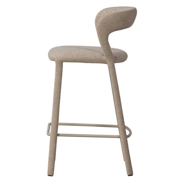 Noble bar stool Sand/ Taupe - Image 9