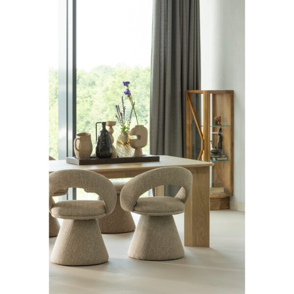 LISKE CANDLE HOLDER MANGO WOOD NATURAL - Image 3