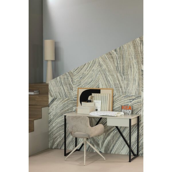 ELIVA DINING CHAIR STRUCTURE VELVET SAND - SET OF 2 - Image 6