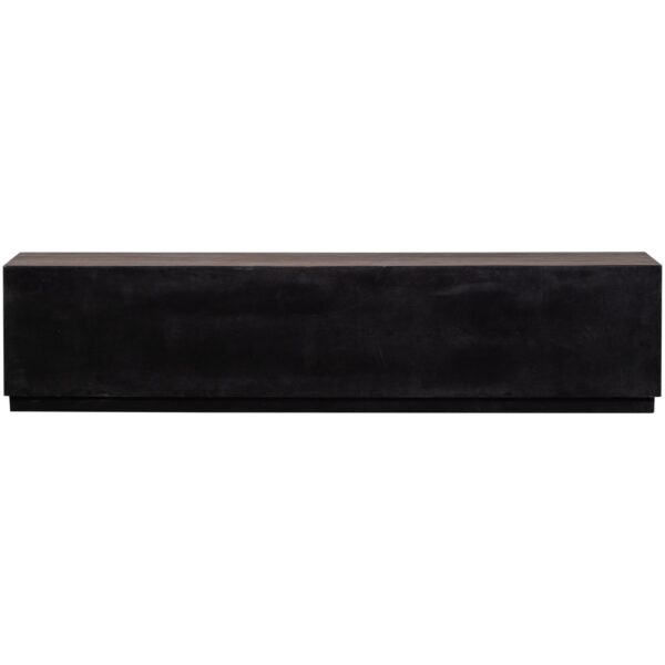 SUN TV UNIT RECYCLED TEAK BROWN - Image 8