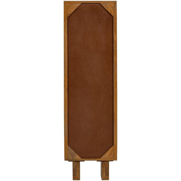 KELLA 1-DOOR CABINET MANGO WOOD NATURAL/BROWN - Image 2