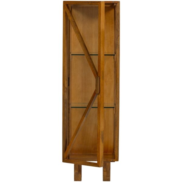 KELLA 1-DOOR CABINET MANGO WOOD NATURAL/BROWN - Image 6