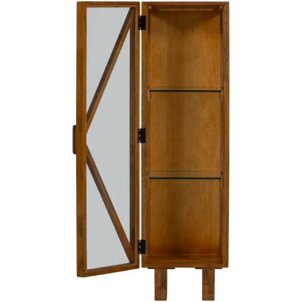 KELLA 1-DOOR CABINET MANGO WOOD NATURAL/BROWN - Image 7