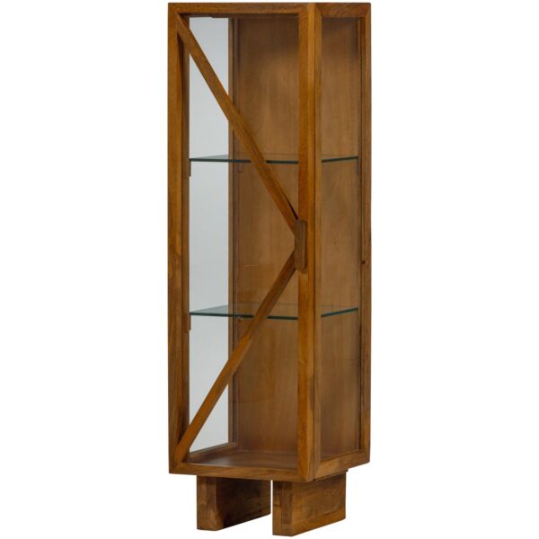 KELLA 1-DOOR CABINET MANGO WOOD NATURAL/BROWN - Image 8