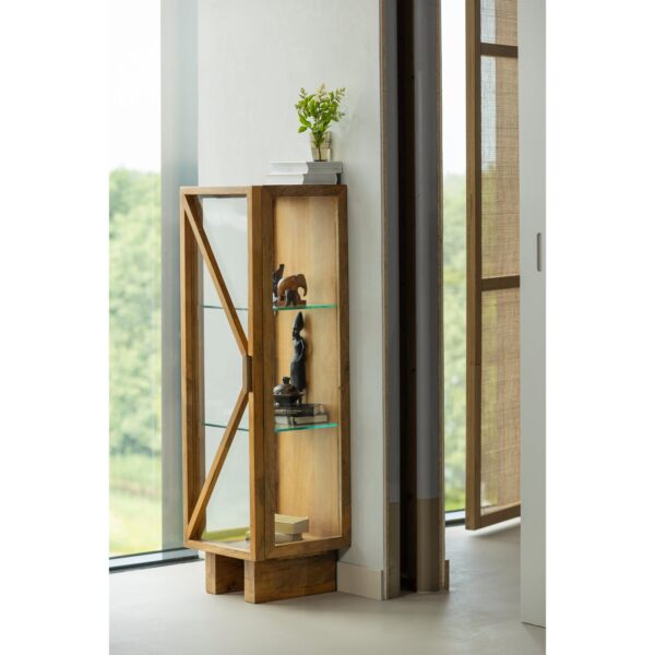 KELLA 1-DOOR CABINET MANGO WOOD NATURAL/BROWN - Image 9