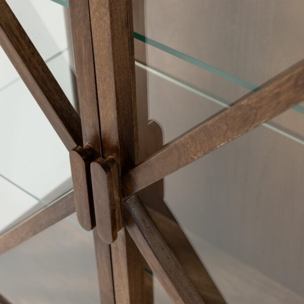 KELLA 2-DOORS CABINET MANGO WOOD NATURAL/BROWN - Image 8