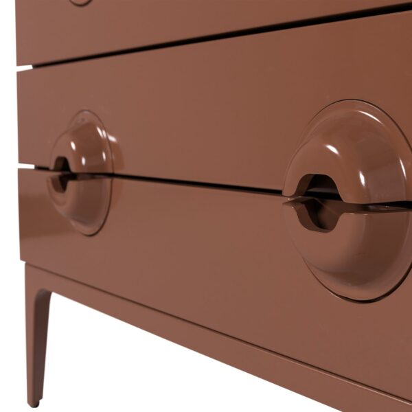 MERGE CABINET/COMMODE WITH DRAWERS OLD PINK - Image 3