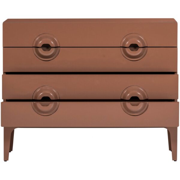 MERGE CABINET/COMMODE WITH DRAWERS OLD PINK - Image 6