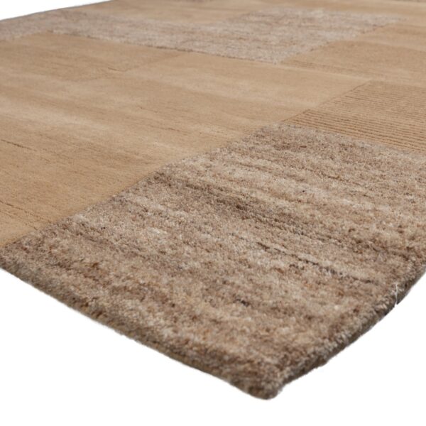NOVEN HANDWOVEN RUG WOOL/COTTON SAND 170x240CM - Image 2