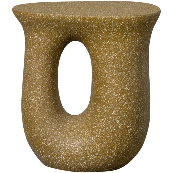 Moson Side Table with dots green/black