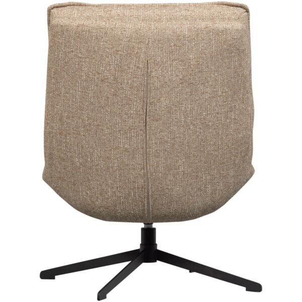 Milaro swivel armchair brown/natural melange - Image 16