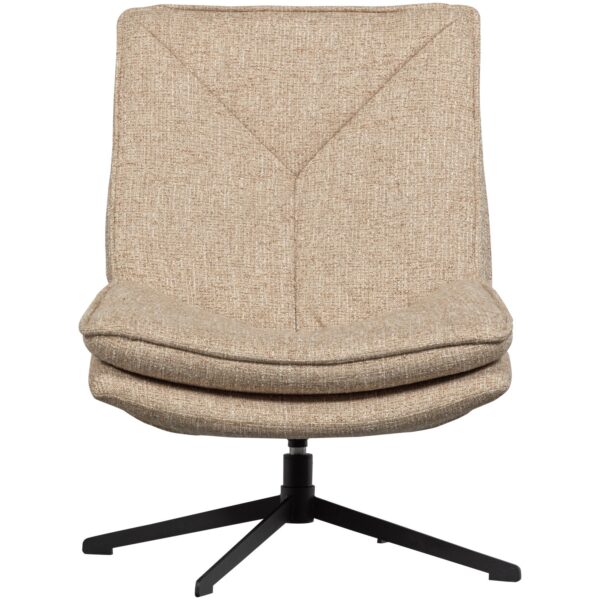 Milaro swivel armchair brown/natural melange - Image 13