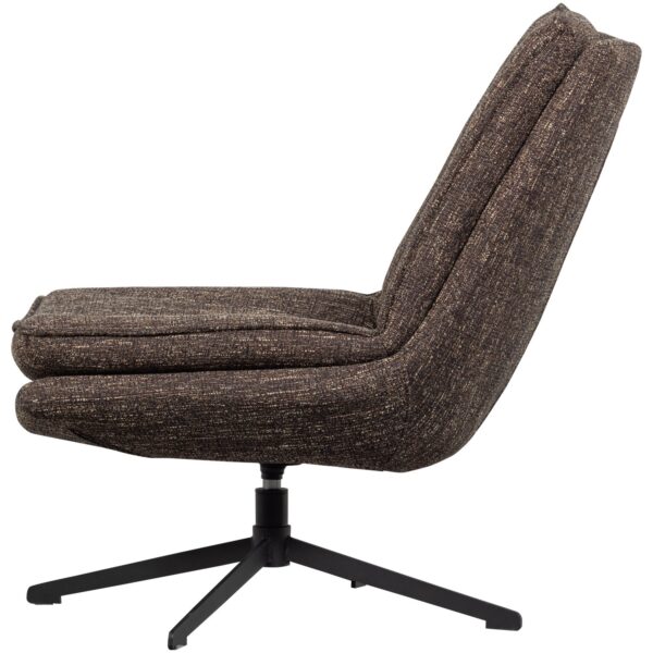Milaro swivel armchair brown/natural melange - Image 2