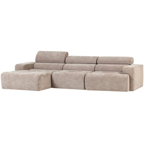 NOVI CHAISE LONGUE SOFA LEFT NATURAL MELANGE - Image 6