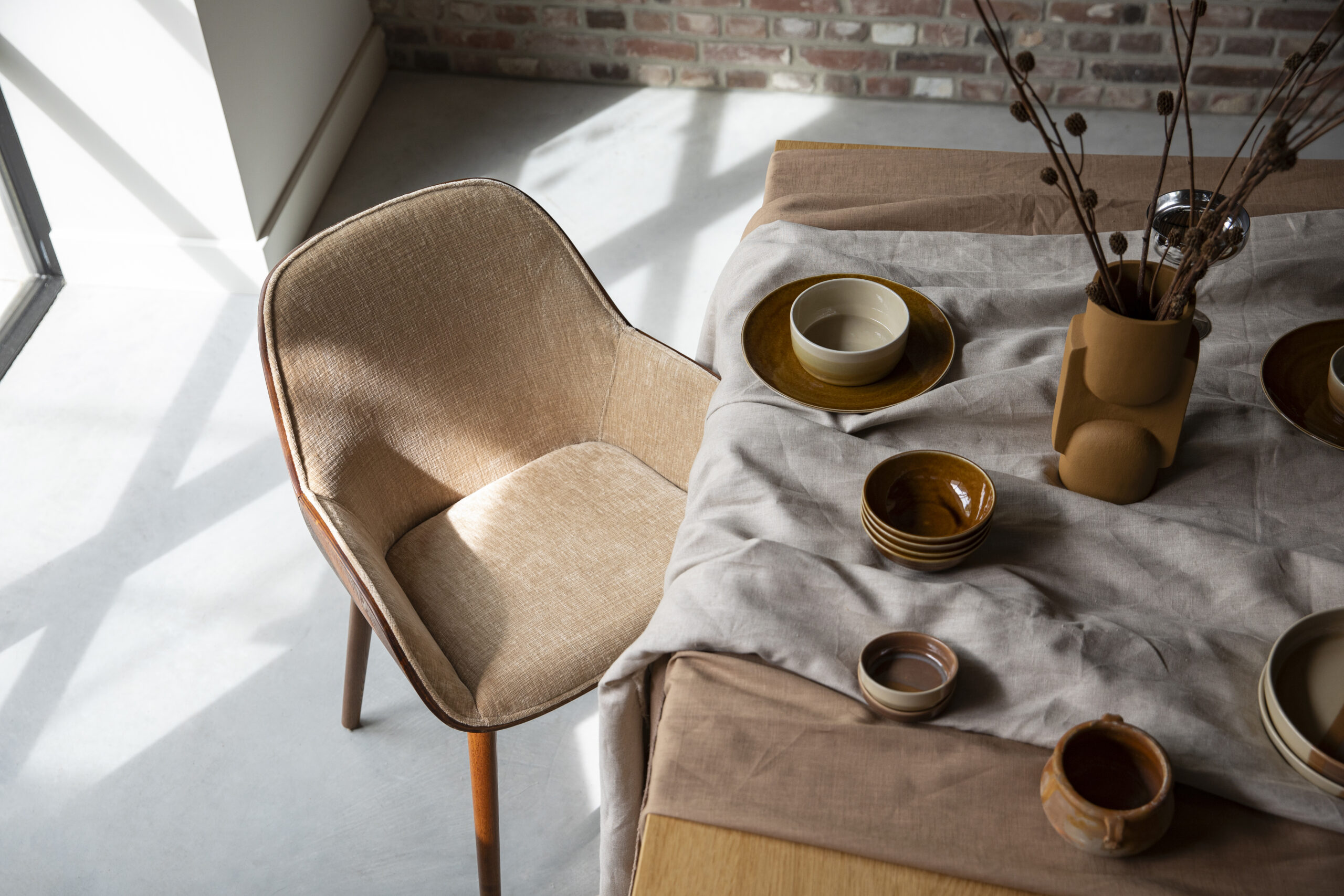 Armchair Taylor Green/Beige - Image 12