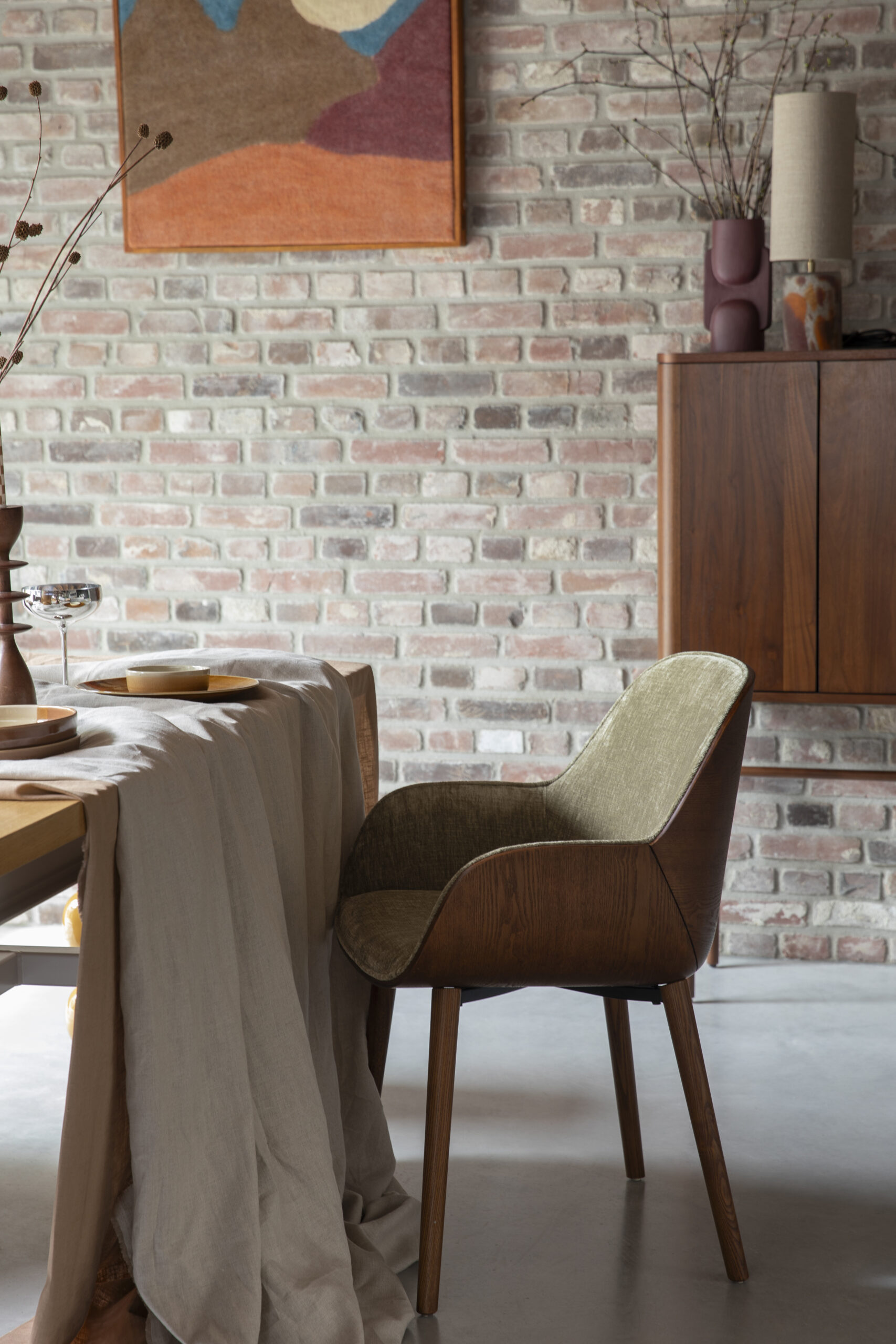 Armchair Taylor Green/Beige - Image 25