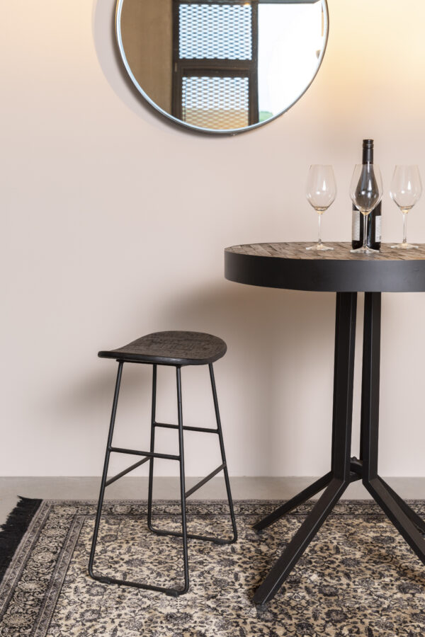 Counter Stool Tangle Natural/Black - Image 4