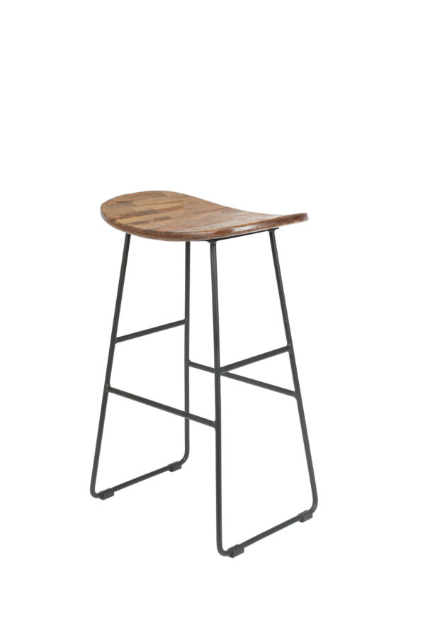 Counter Stool Tangle Natural/Black