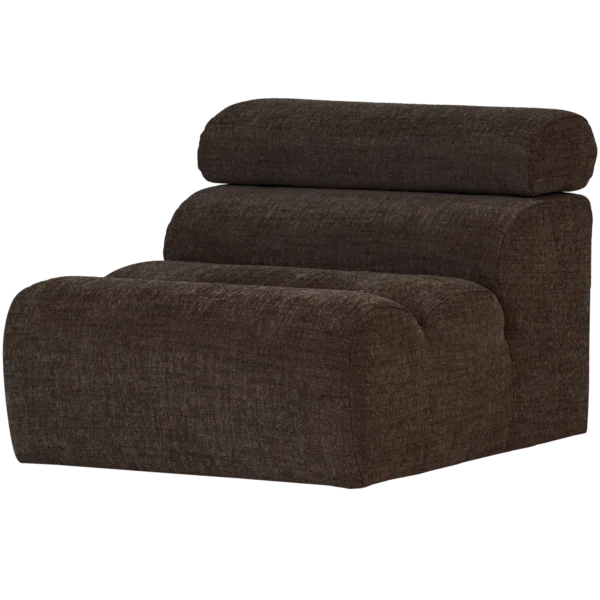 NOVI 1-SEATER ELEMENT NATURAL MELANGE/GREY/ORANGE/BROWN/CARAMEL - Image 10