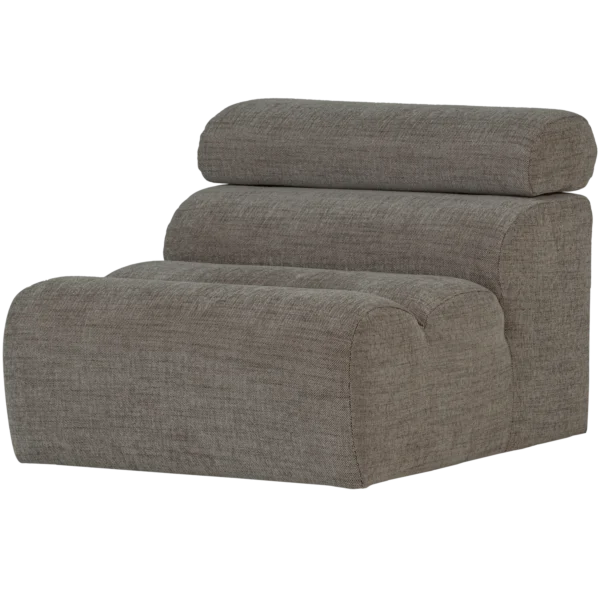 NOVI 1-SEATER ELEMENT NATURAL MELANGE/GREY/ORANGE/BROWN/CARAMEL - Image 11