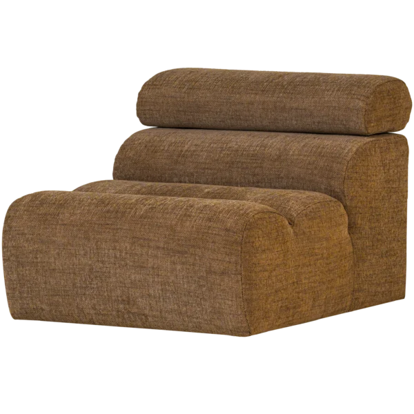 NOVI 1-SEATER ELEMENT NATURAL MELANGE/GREY/ORANGE/BROWN/CARAMEL - Image 12