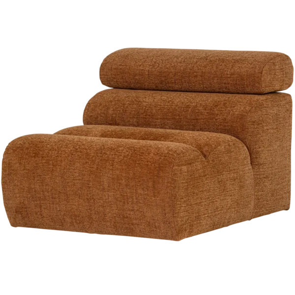 NOVI 1-SEATER ELEMENT NATURAL MELANGE/GREY/ORANGE/BROWN/CARAMEL - Image 13