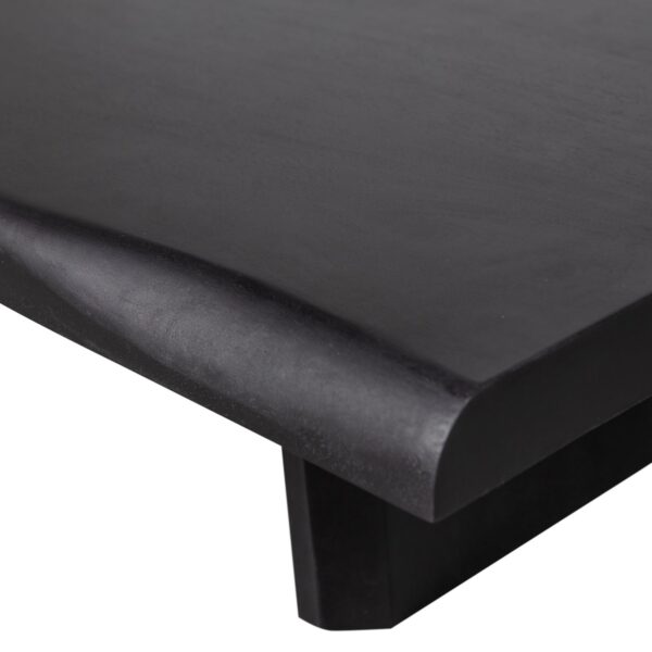 CALI COFFEE TABLE WOOD BLACK - Image 4