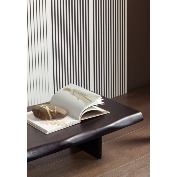CALI COFFEE TABLE WOOD BLACK - Image 2