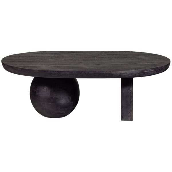 STEPPE COFFEE TABLE MANGO WOOD BLACK - Image 4