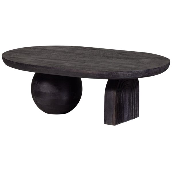 STEPPE COFFEE TABLE MANGO WOOD BLACK