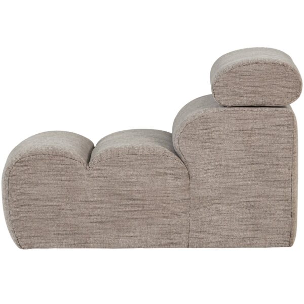 NOVI 1-SEATER ELEMENT NATURAL MELANGE/GREY/ORANGE/BROWN/CARAMEL - Image 8