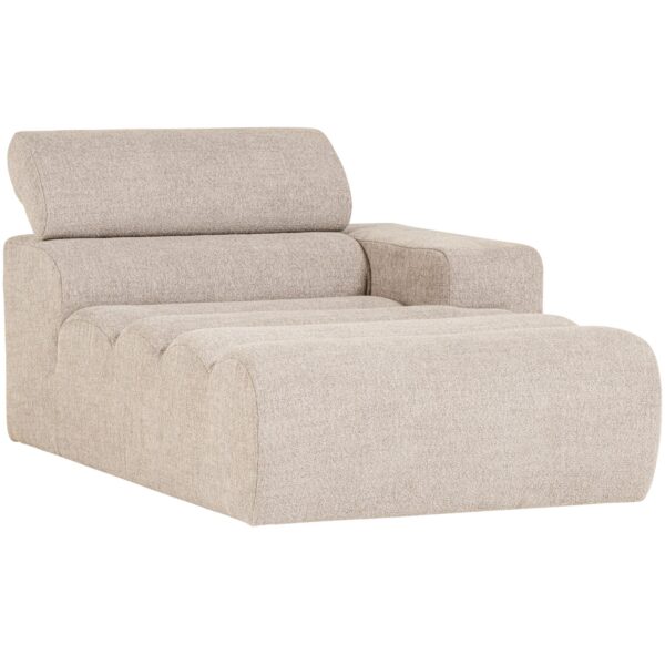NOVI CHAISE LONGUE ELEMENT RIGHT BOUCLÉ NATURAL