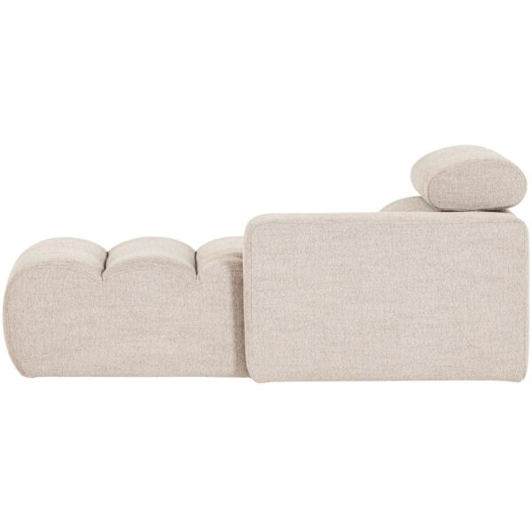 NOVI CHAISE LONGUE ELEMENT RIGHT BOUCLÉ NATURAL - Image 5