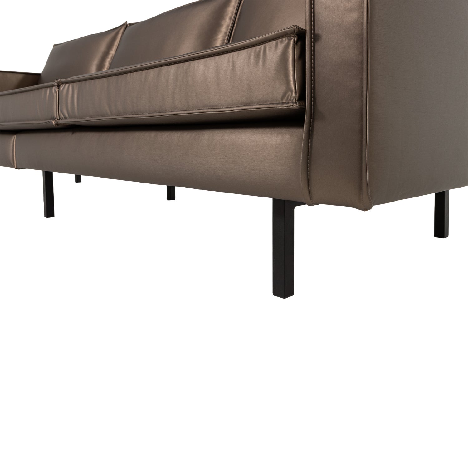 RODEO SOFA 3-SEATER METALLIC COPPER BROWN - Slika 4