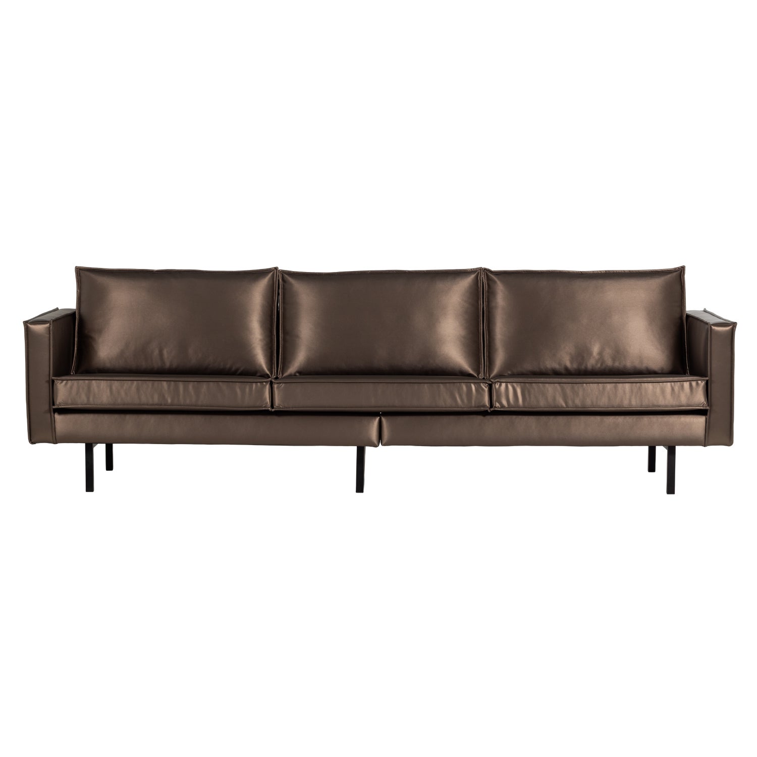 RODEO SOFA 3-SEATER METALLIC COPPER BROWN - Slika 5