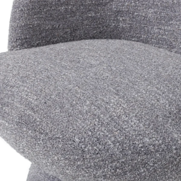 SHUFFLE SWIVEL ARMCHAIR BROWN/ GREY MELANGE - Image 7