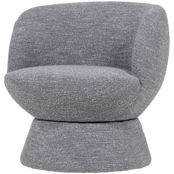 SHUFFLE SWIVEL ARMCHAIR BROWN/ GREY MELANGE - Image 8