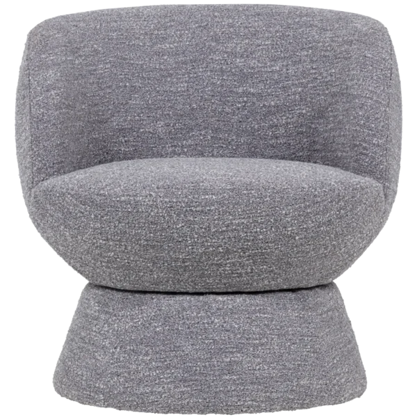 SHUFFLE SWIVEL ARMCHAIR BROWN/ GREY MELANGE - Image 10