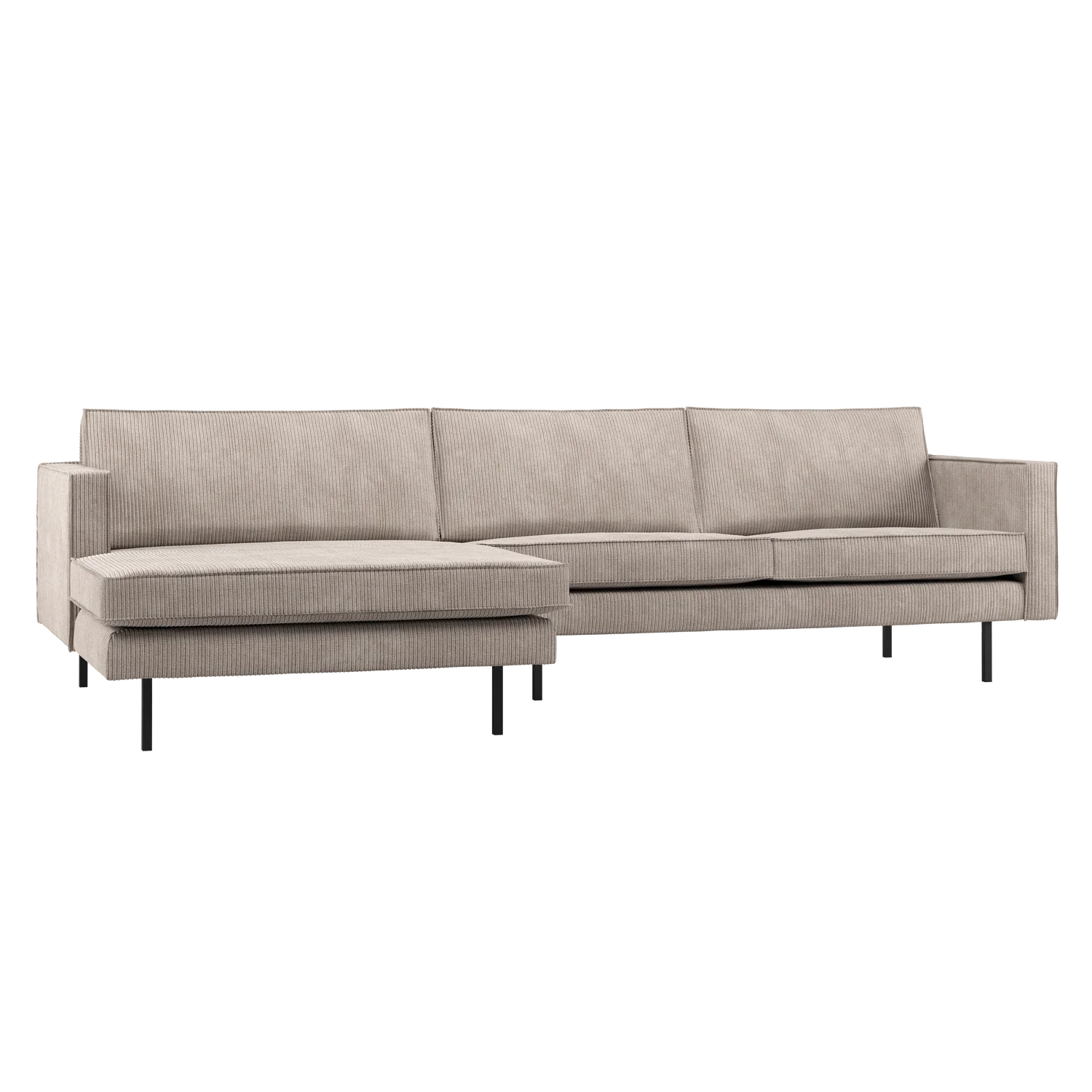 RODEO CHAISE LONGUE SOFA LEFT RIBSTOF MULTICOLOUR - Slika 2