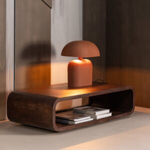 KINU COFFEE TABLE MANGO WOOD DARK BROWN