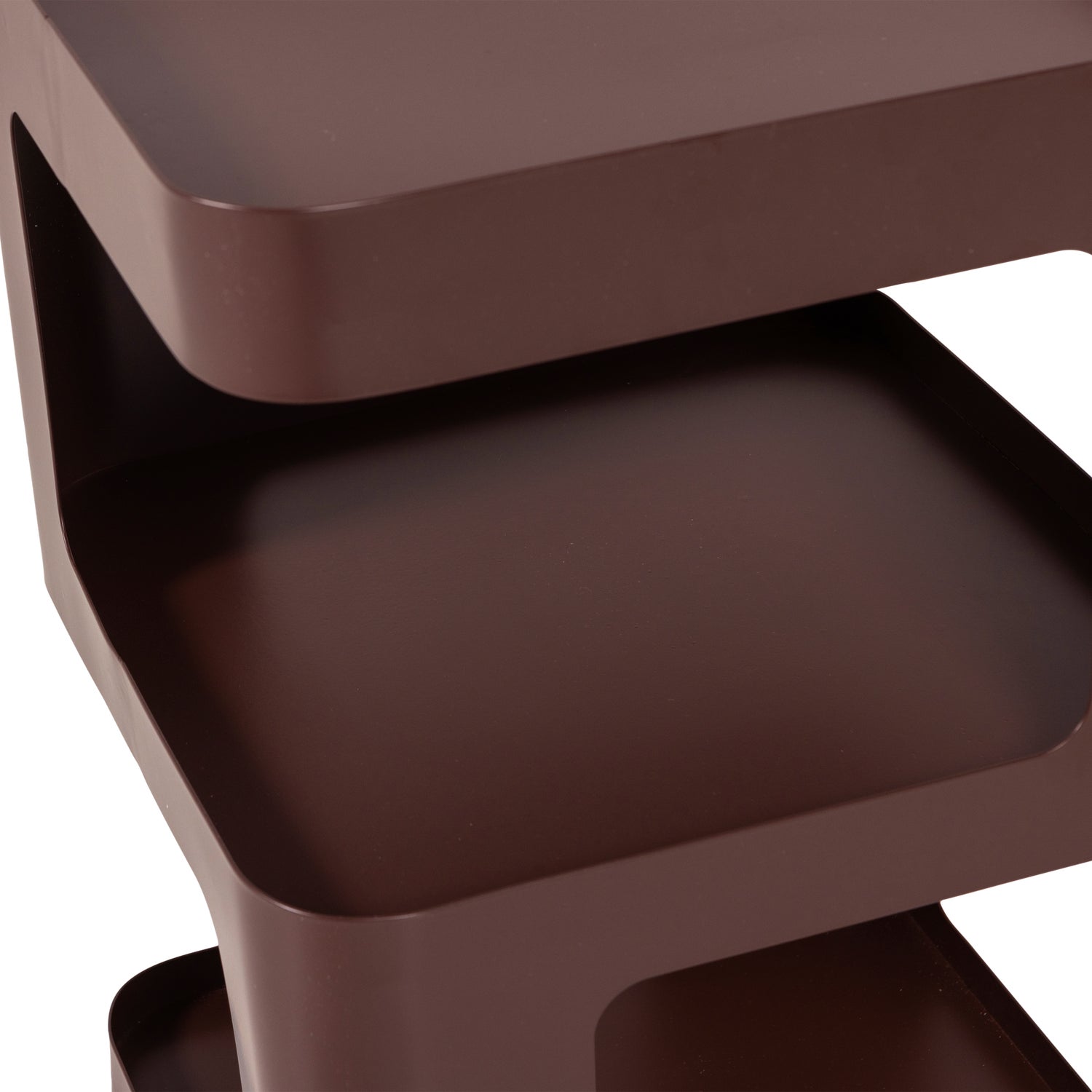 Riv sidetable metal purple/brown - Slika 3