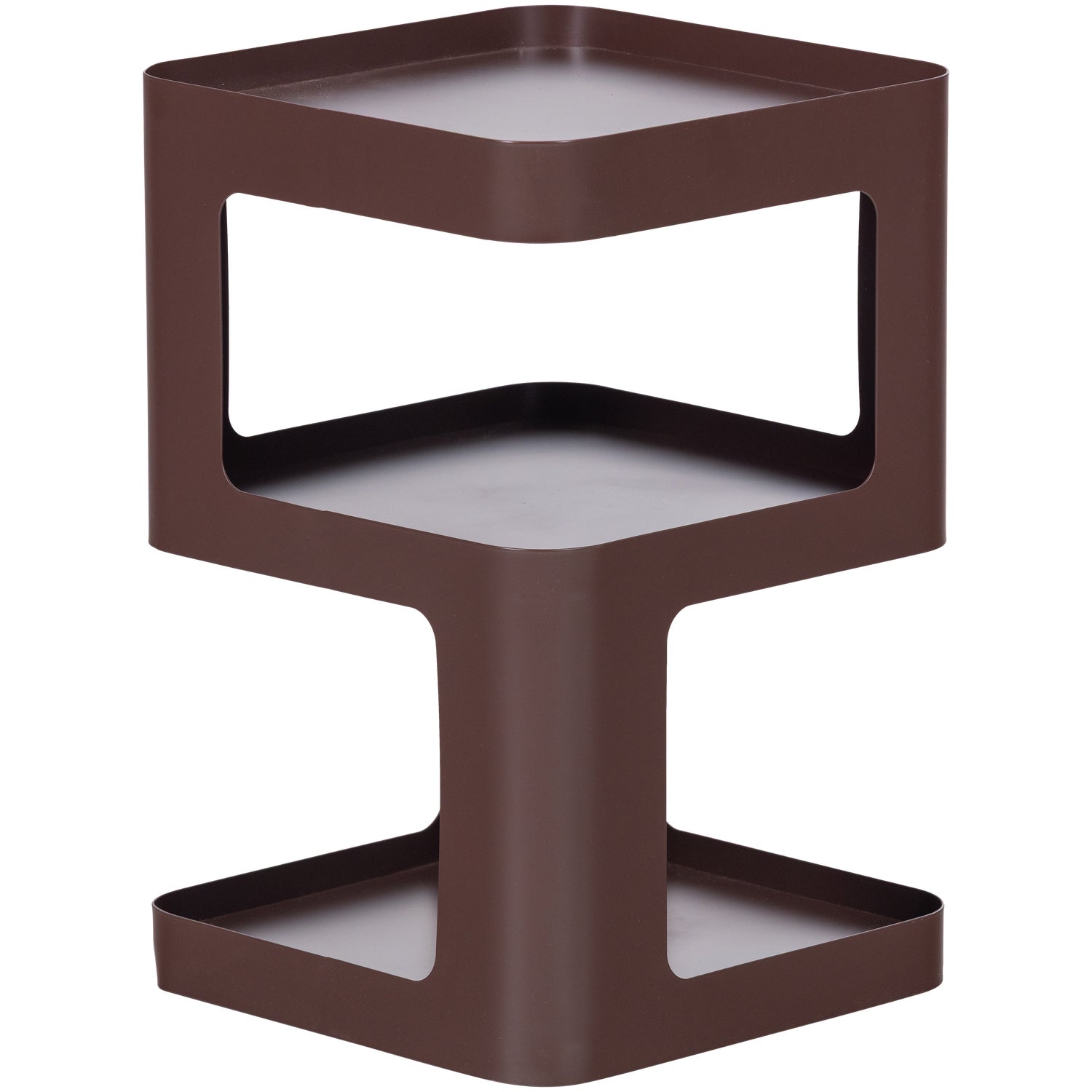 Riv sidetable metal purple/brown - Slika 5