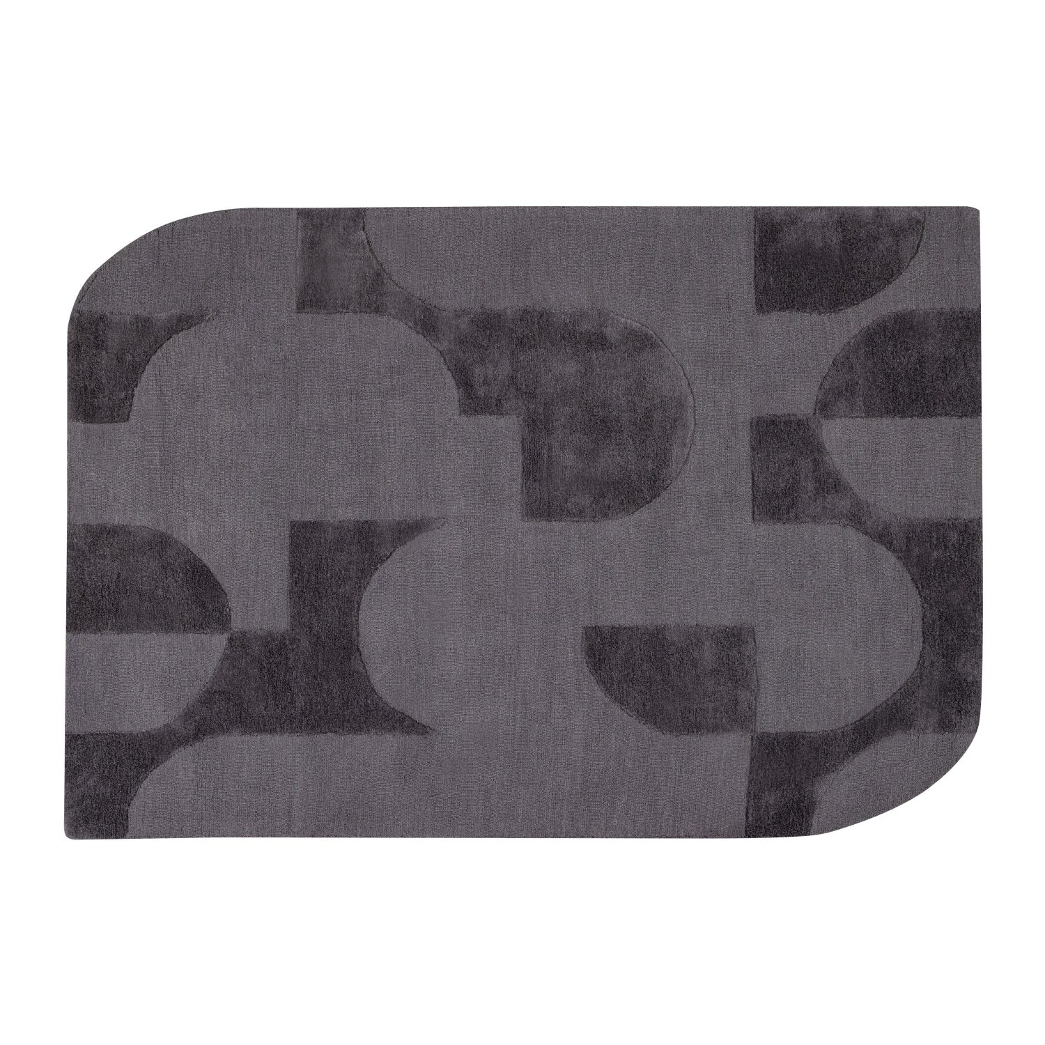 LIVO RUG VISCOSE/WOOL BROWN 170x240 CM